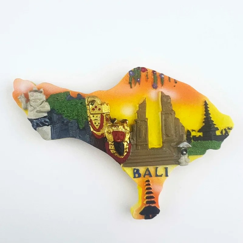 Home Decor Bali - Indonesia Fridge Magnets Bali Tourist Souvenirs