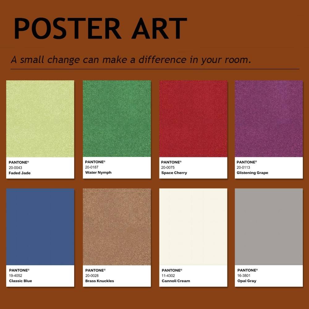 Home Decor Exhibition - Retro Pantone Grape Purple Special Exhibit