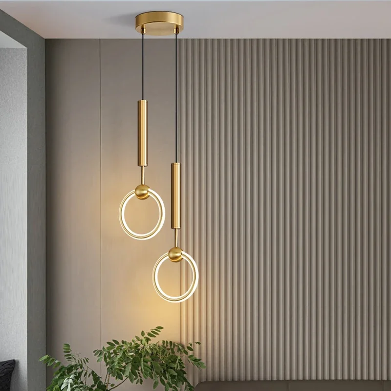 Hanging Moon Lamp - Pendant Lamp Bedroom Bedside Lamp Modern