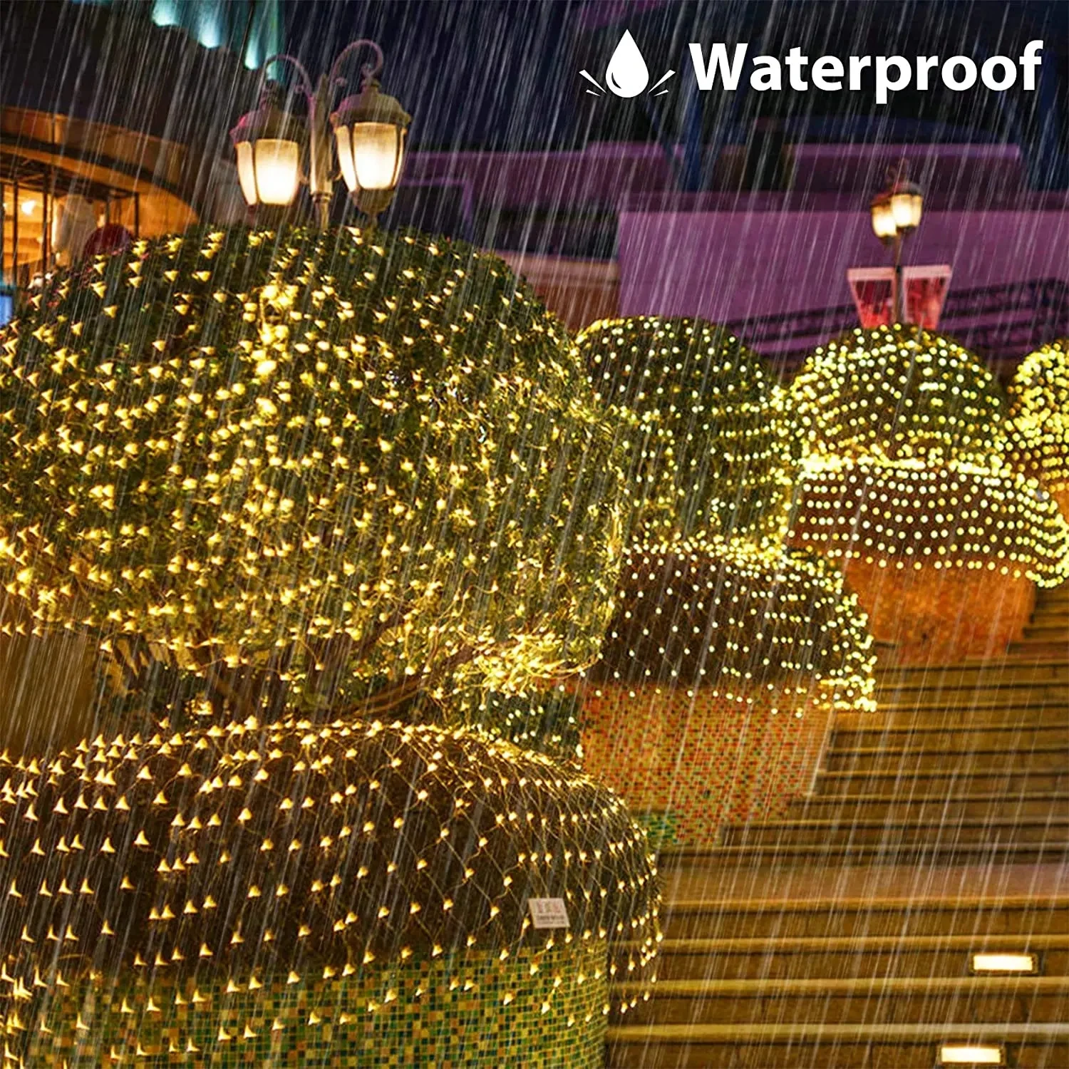 String Curtain Light - 2026 New Year Decoration Outdoor Waterproof