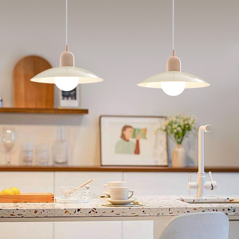 Hanging Moon Lamp - Mid-style Nordic Color Macron Cining Room