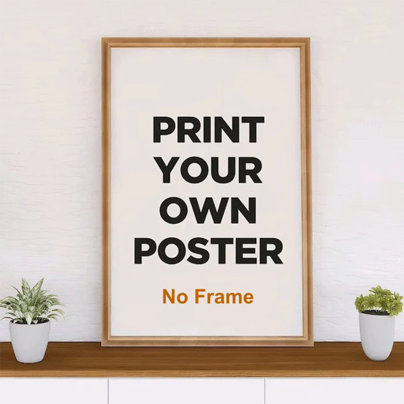 Home Decor Painting - 1pc Customized Portrait Landscape Poster Printing