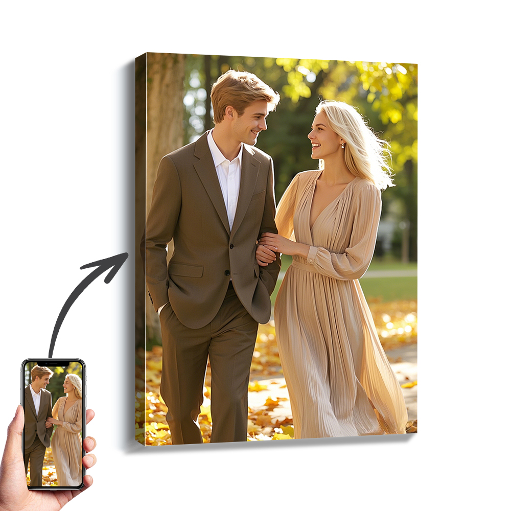 Home Decor Painting - 1 Pc Custom Photos with DIY