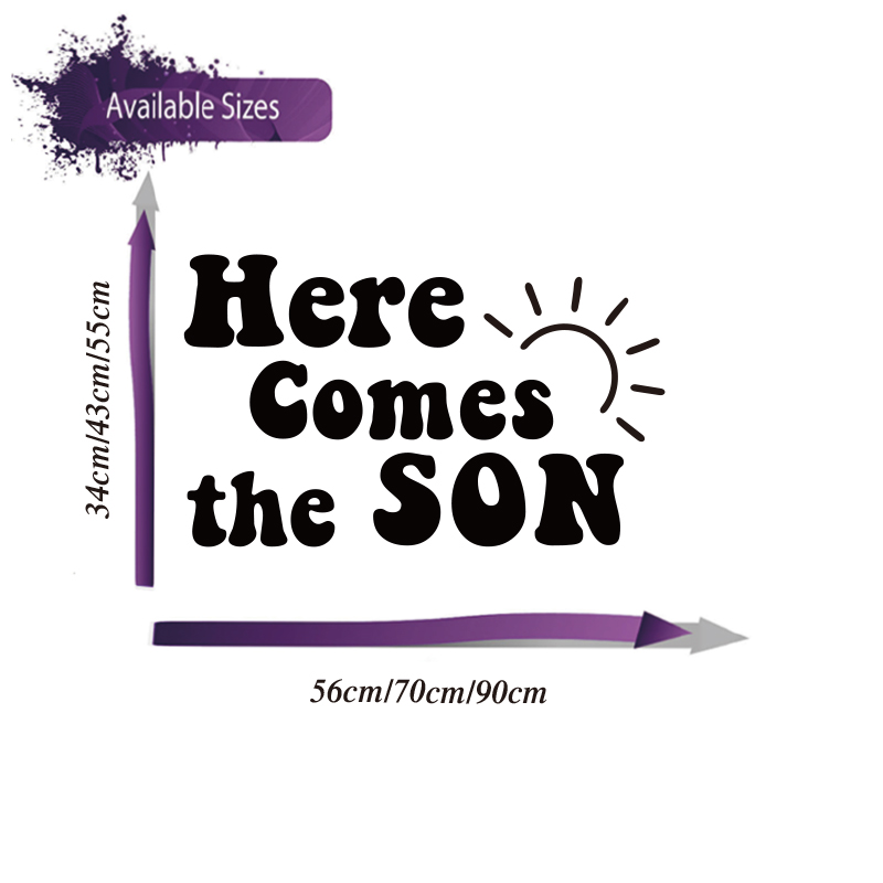 Here Comes The Son Baby Shower - Home Decor Vinyl Flooring ulasan dan harga