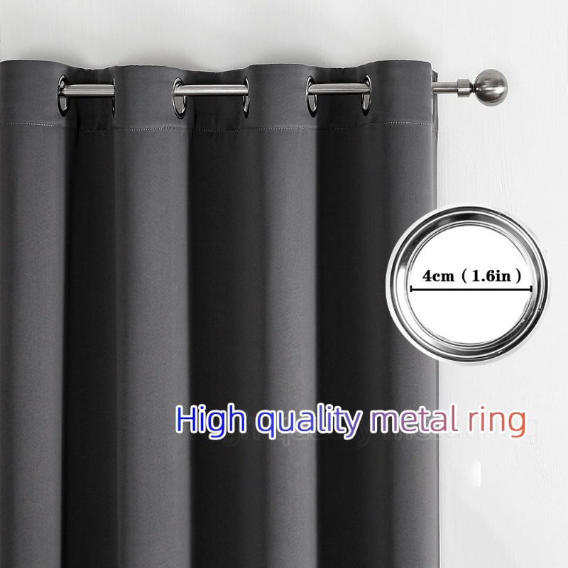 One Pane Light-Blocking Solid  - Home Decor Curtain ulasan dan harga