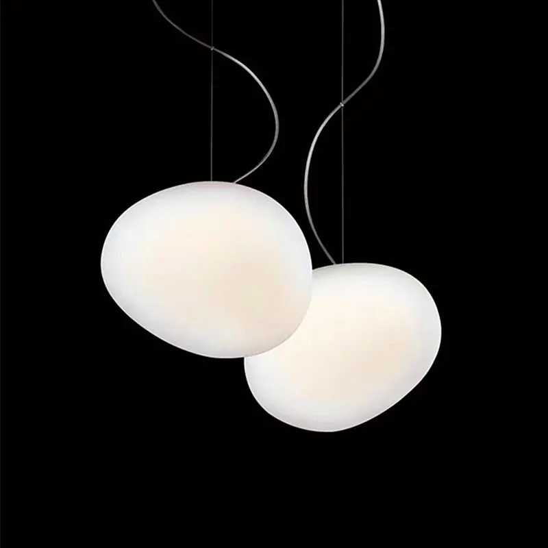 Minimalist Cobblestone Shape W - Hanging Moon Lamp ulasan dan harga