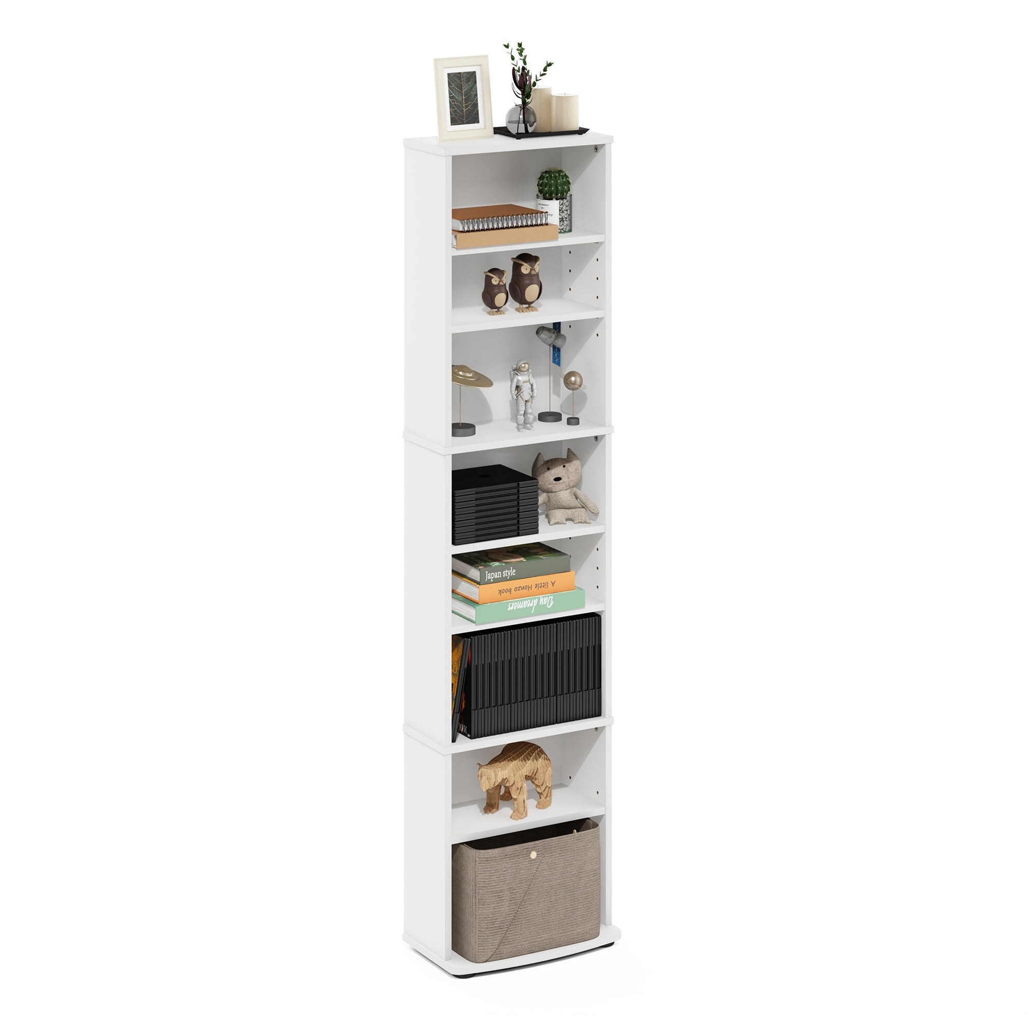 White Freestanding Bookshelf,  - H&M Home Decor ulasan dan harga