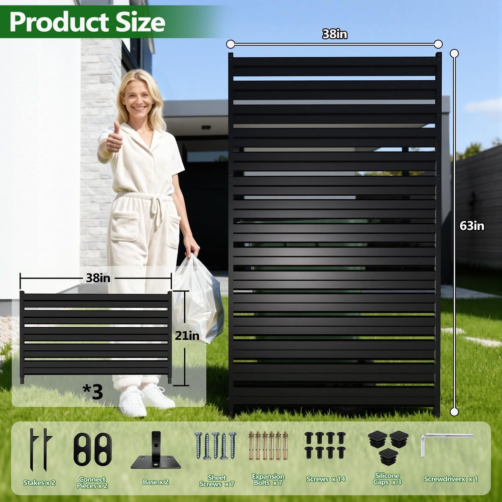 63 H x 38 W 1 Panel Outdoor Pr - H&M Home Decor ulasan dan harga