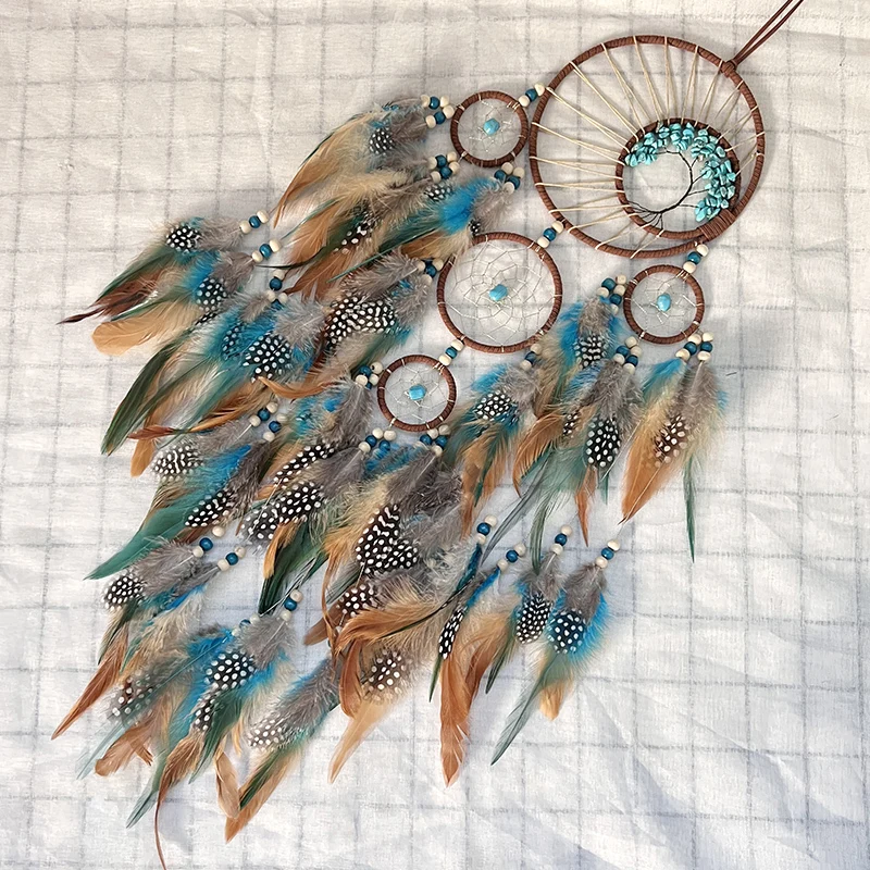 Dream Catcher Vintage Wind Chi - Boho Wind Chimes ulasan dan harga