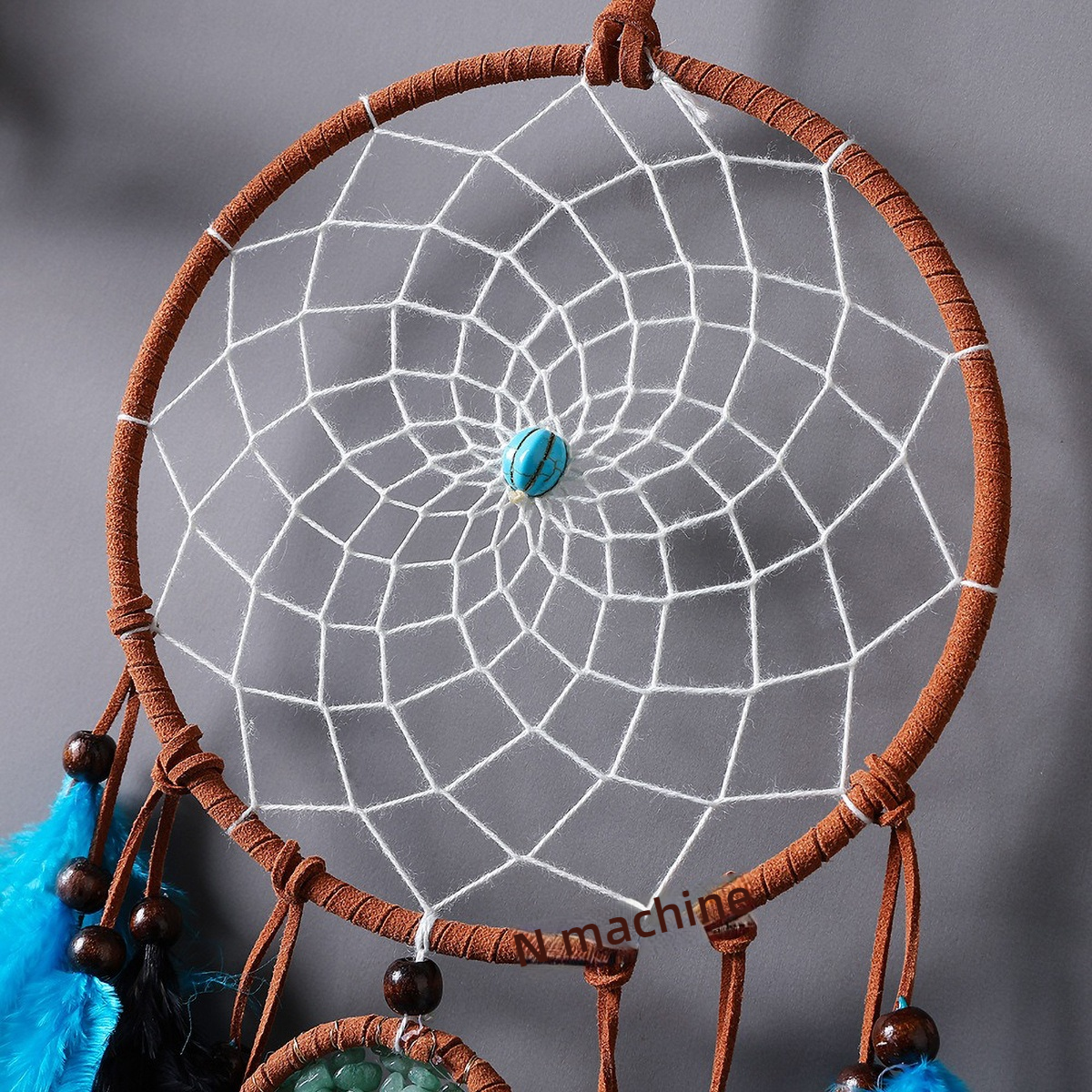 Handmade Feather Dream Catcher - Boho Wind Chimes ulasan dan harga