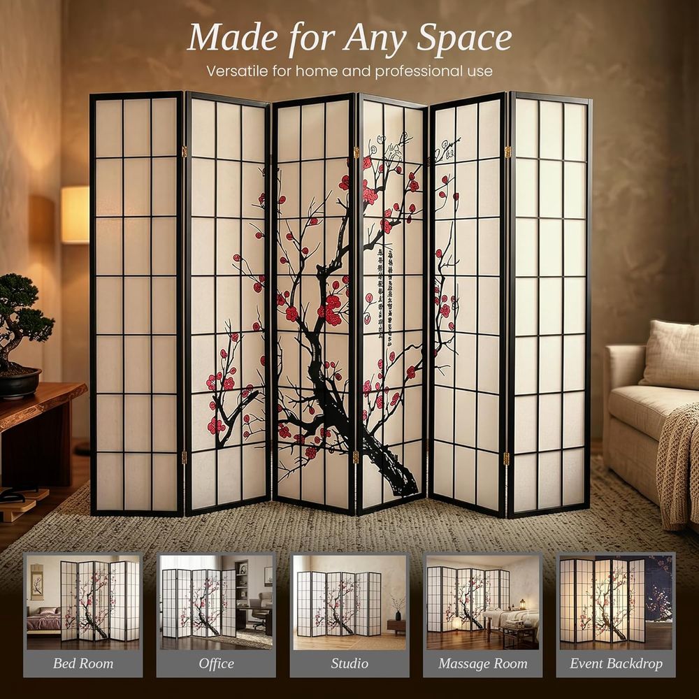 Japanese Shoji Style Room Divi - Room Divider Screen ulasan dan harga