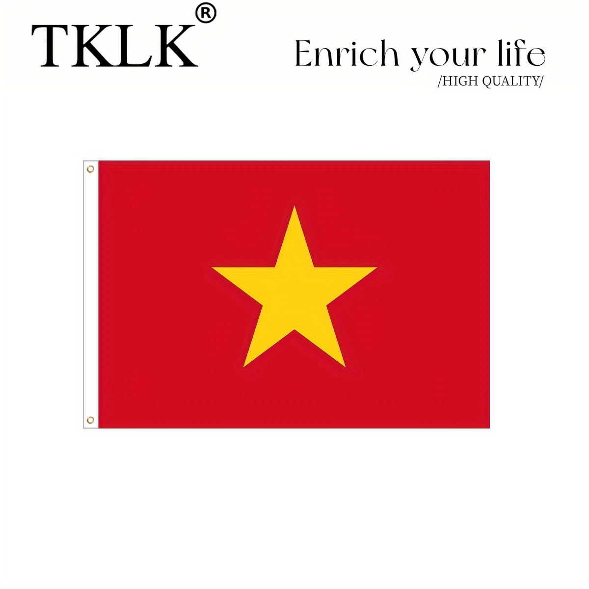1pc Vietnam Flag - 35.43x59.06 - Home Decor Vietnam ulasan dan harga