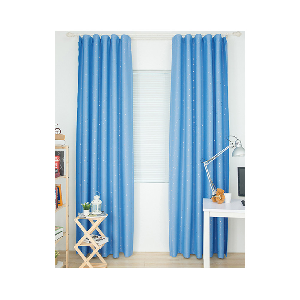 100x250cm Sky Blue Blackout Wi - Home Decor Curtain ulasan dan harga