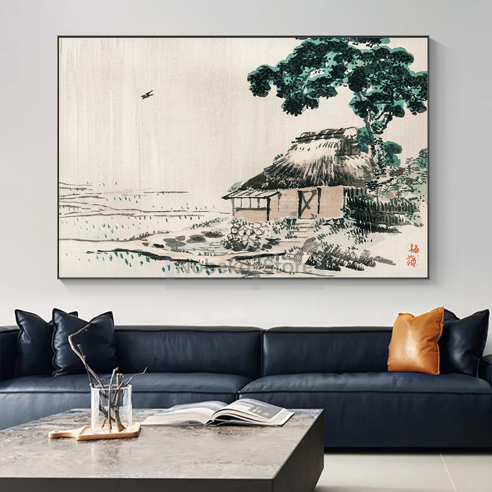 Vintage Japandi Ukiyo-e Style  - Home Decor Japandi Style ulasan dan harga