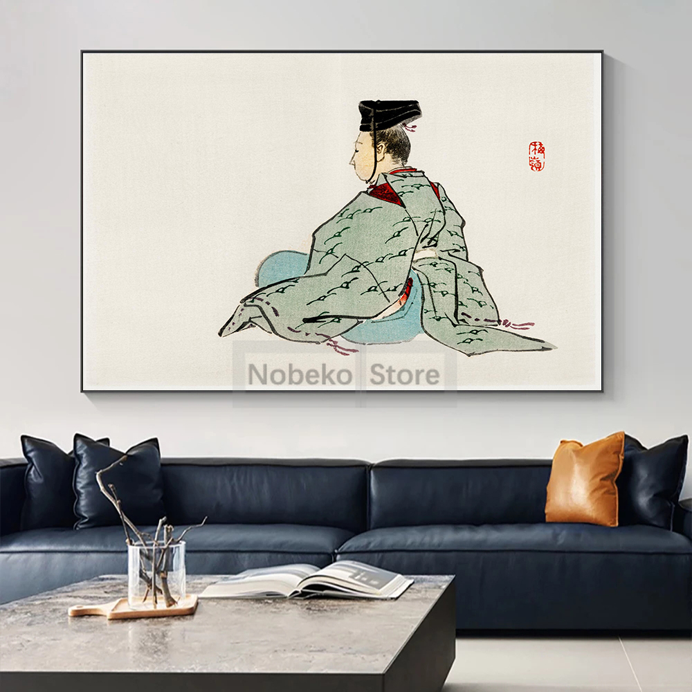 Vintage Japandi Ukiyo-e Style  - Home Decor Japandi Style ulasan dan harga