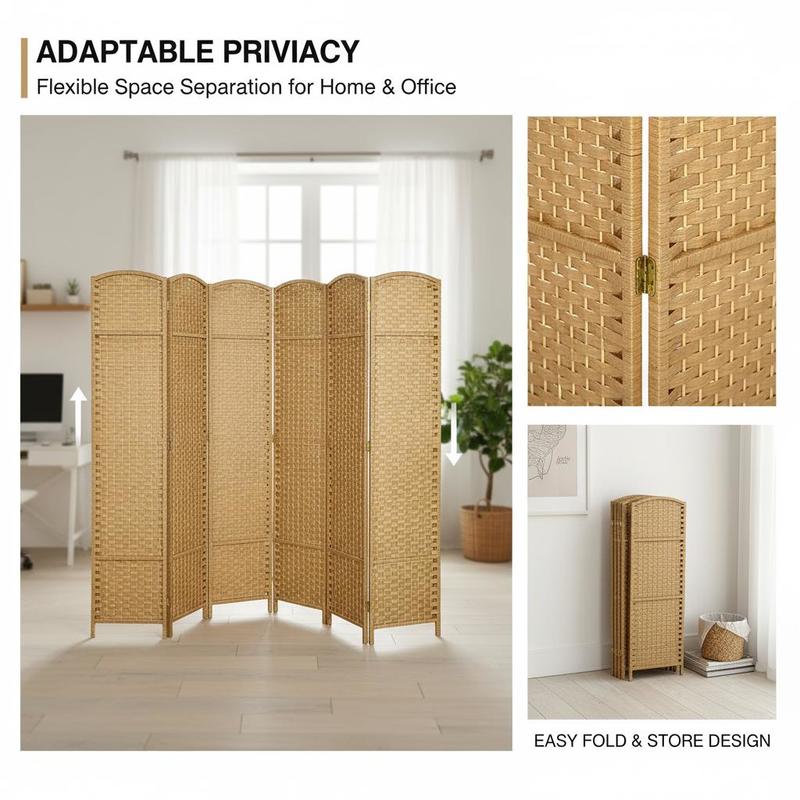 Folding Room Divider Screen 8  - Room Divider Screen ulasan dan harga