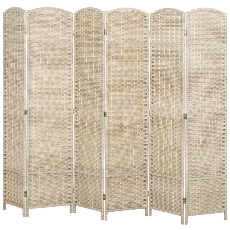 HOMCOM Folding Room Divider Sc - Room Divider Screen ulasan dan harga