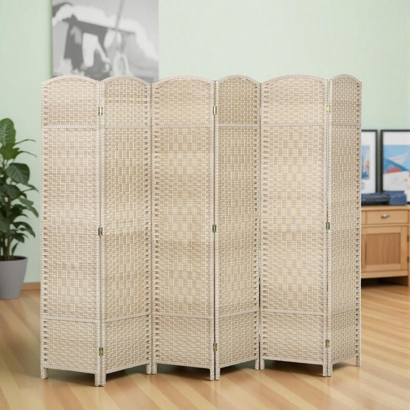 HOMCOM Folding Room Divider Sc - Room Divider Screen ulasan dan harga