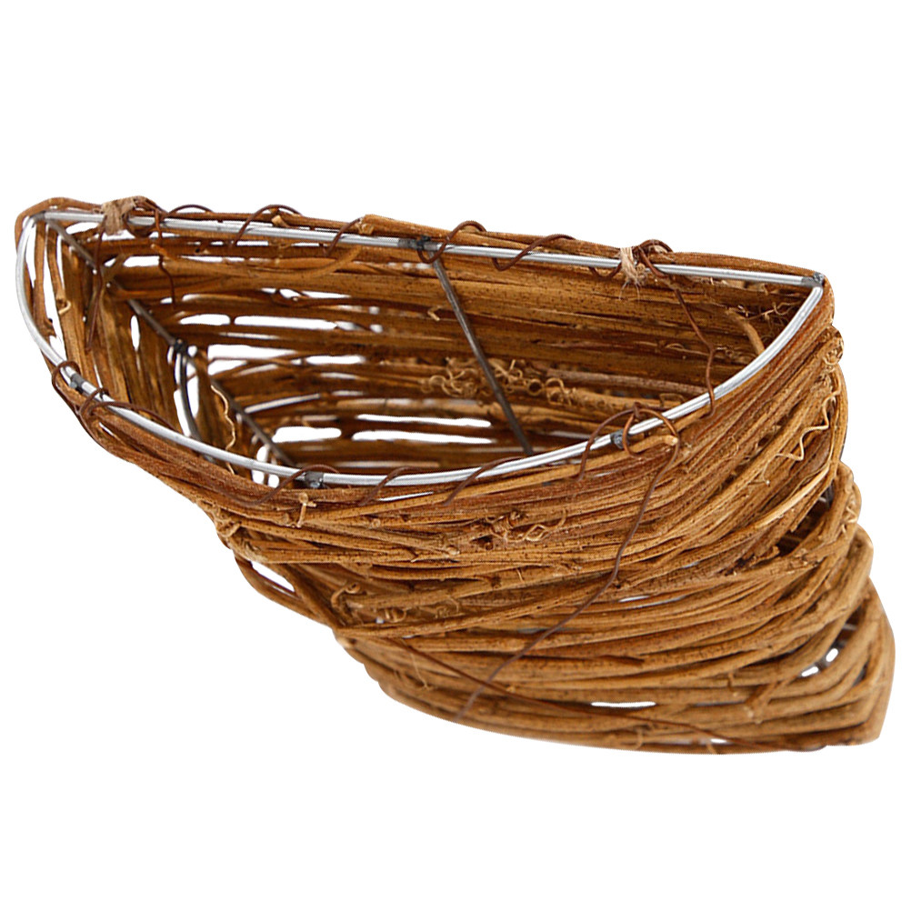Natural Vine Hanging Basket Wo - Woven Wall Basket ulasan dan harga