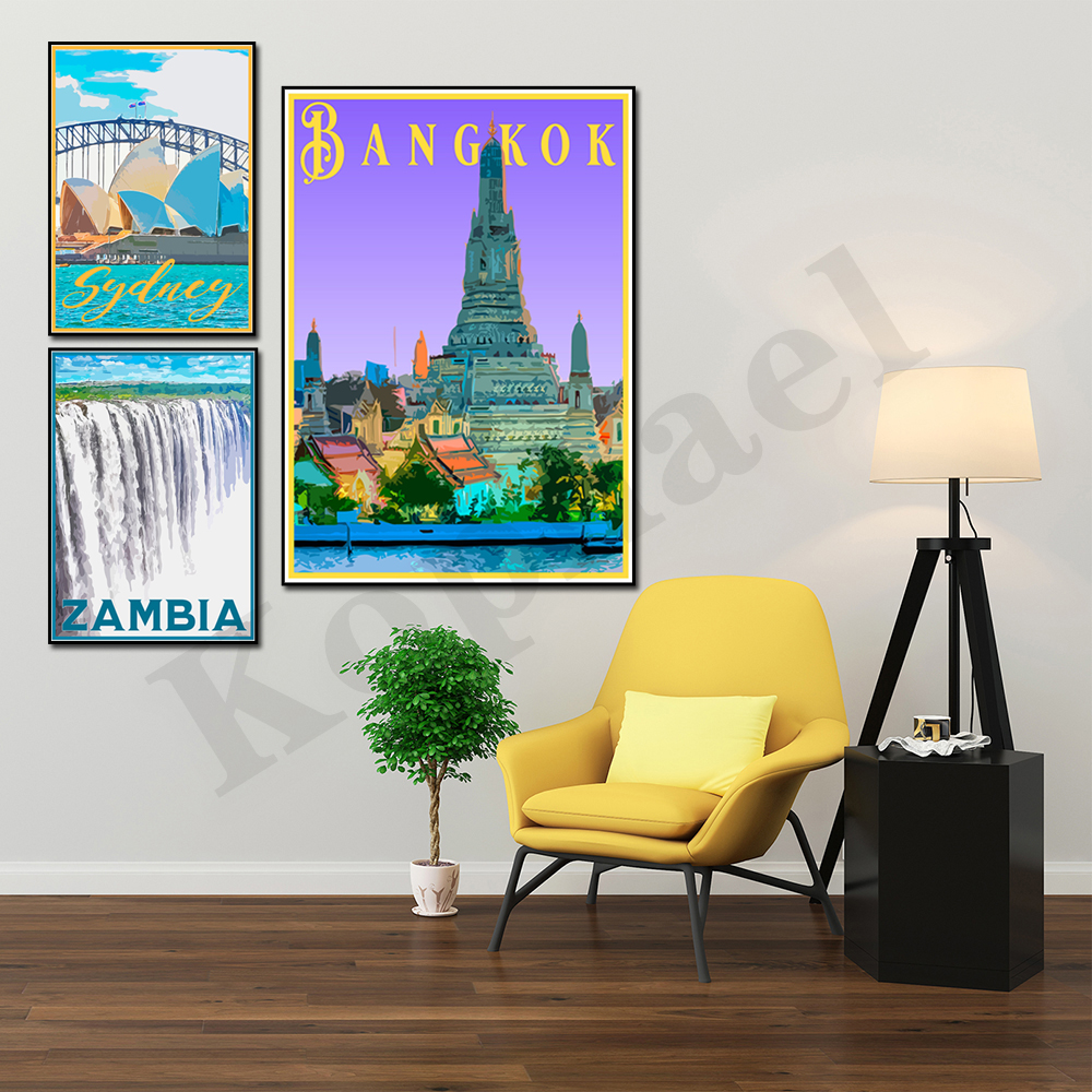 Sydney New Zealand Zambia Japa - Home Decor Vietnam ulasan dan harga