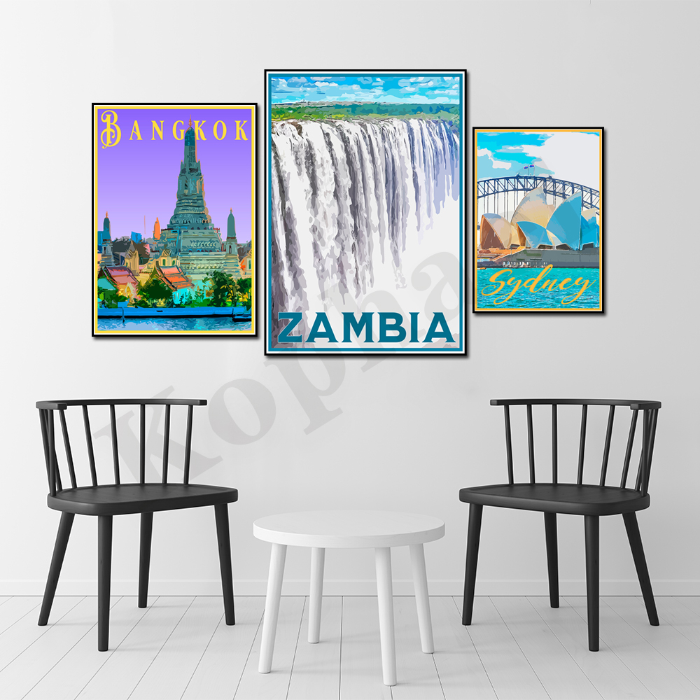 Sydney New Zealand Zambia Japa - Home Decor Vietnam ulasan dan harga