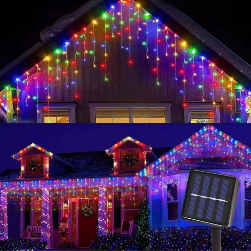 600CM Curtain Waterfall Light  - String Curtain Light ulasan dan harga