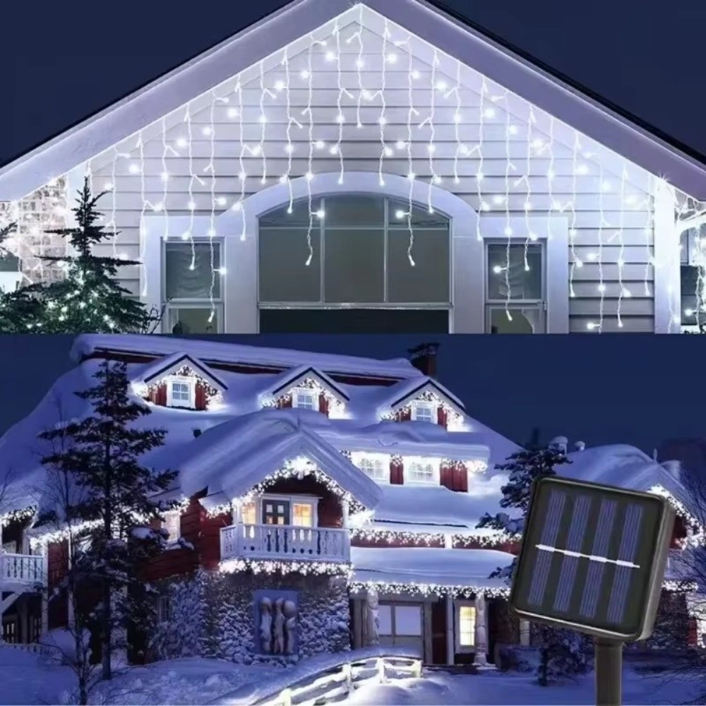 600CM Curtain Waterfall Light  - String Curtain Light ulasan dan harga