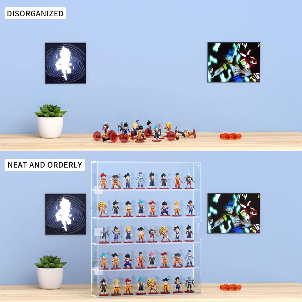 5-Tier Acrylic Display Case fo - H&M Home Decor ulasan dan harga