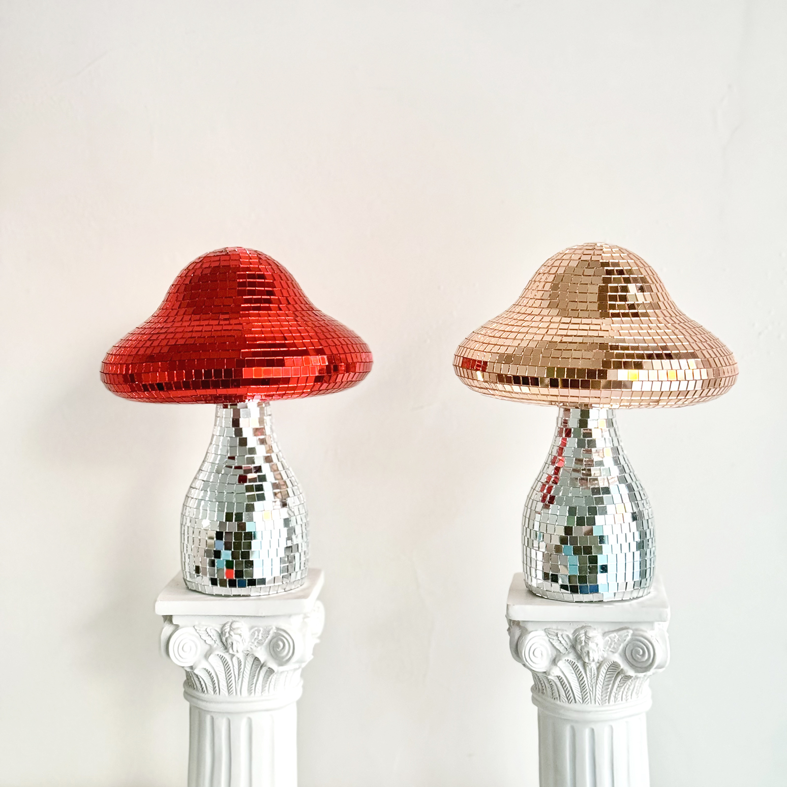 Dreamy Disco Mushroom Handmade - Home Decor Bali ulasan dan harga