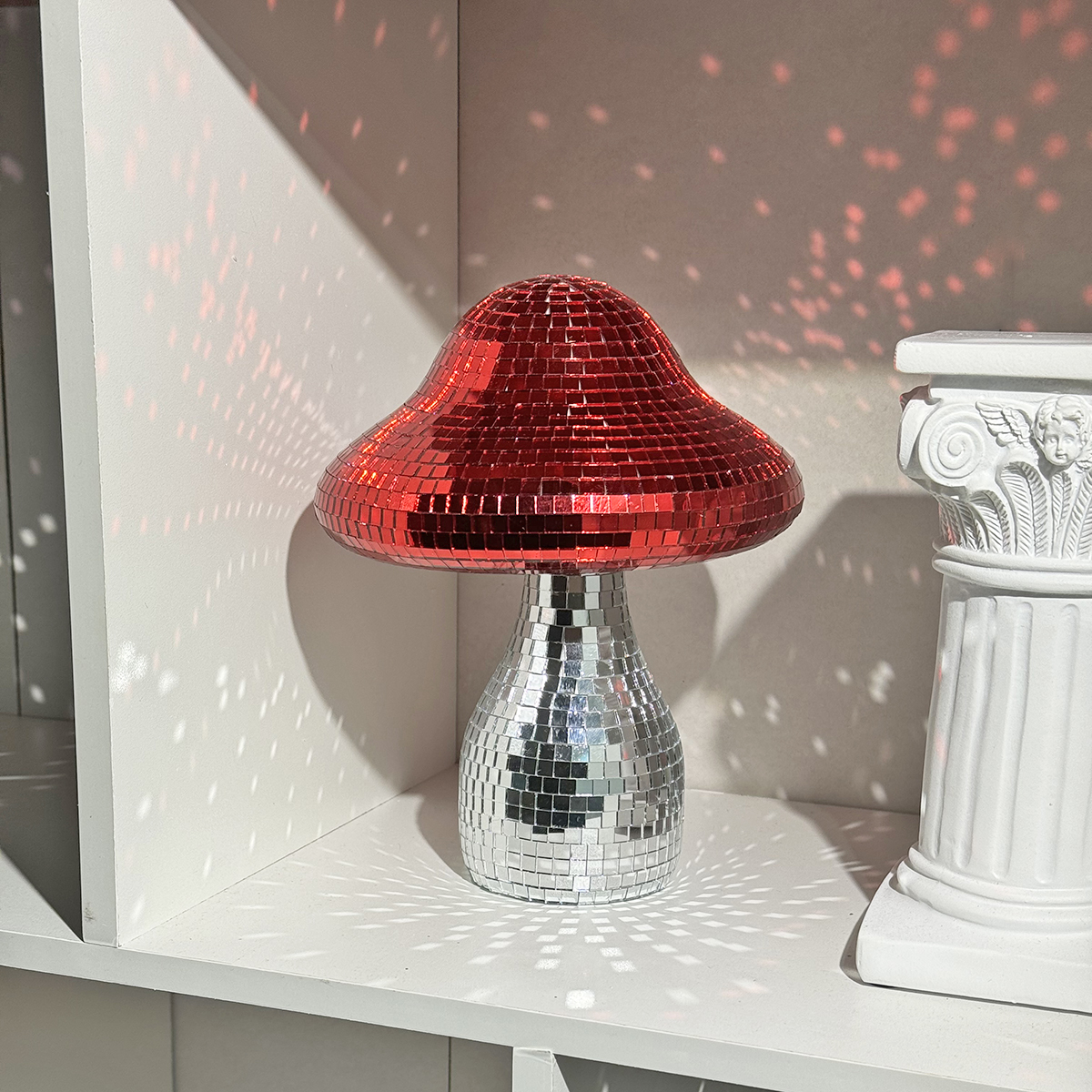 Dreamy Disco Mushroom Handmade - Home Decor Bali ulasan dan harga