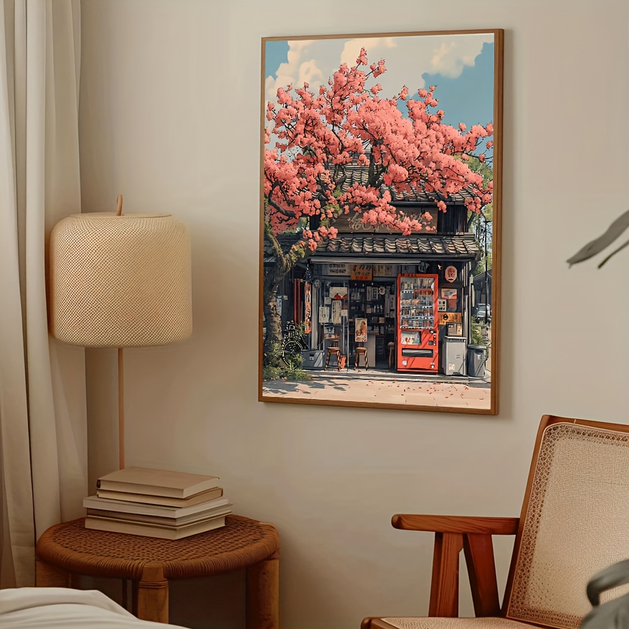 Japanese Anime Shop Cherry Blo - Home Decor Japandi Style ulasan dan harga