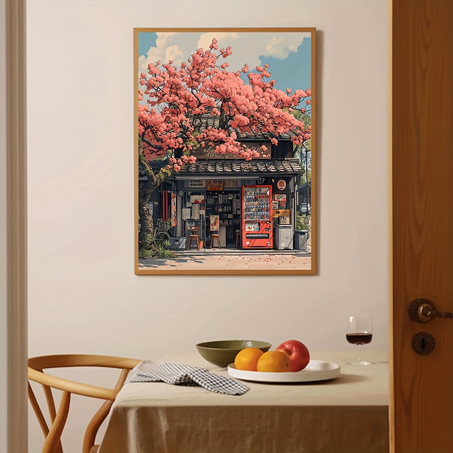 Japanese Anime Shop Cherry Blo - Home Decor Japandi Style ulasan dan harga