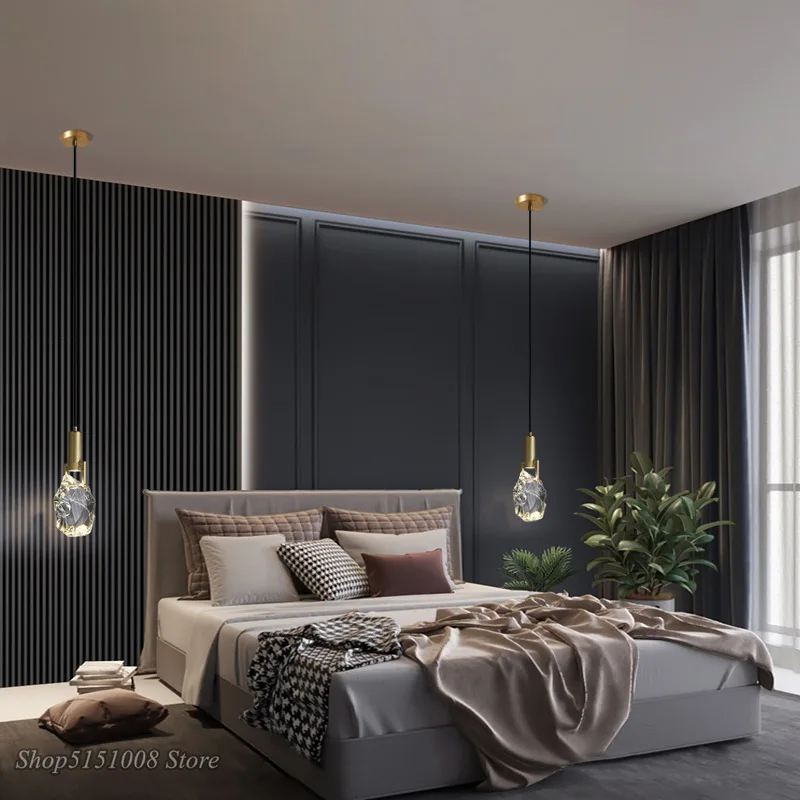 New Crystal Led Pendant lights - Hanging Moon Lamp ulasan dan harga