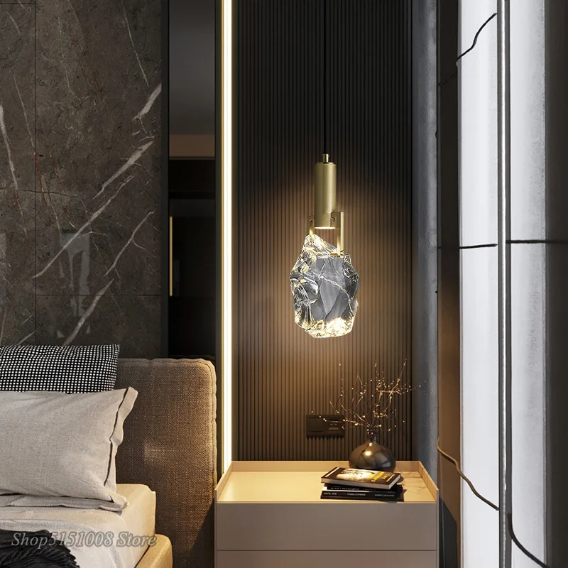 New Crystal Led Pendant lights - Hanging Moon Lamp ulasan dan harga