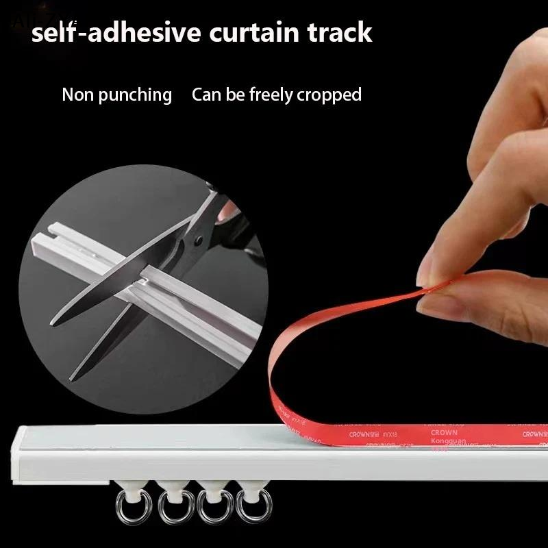 【R1a】Self Adhesive Curtain Sli - Home Decor Curtain ulasan dan harga