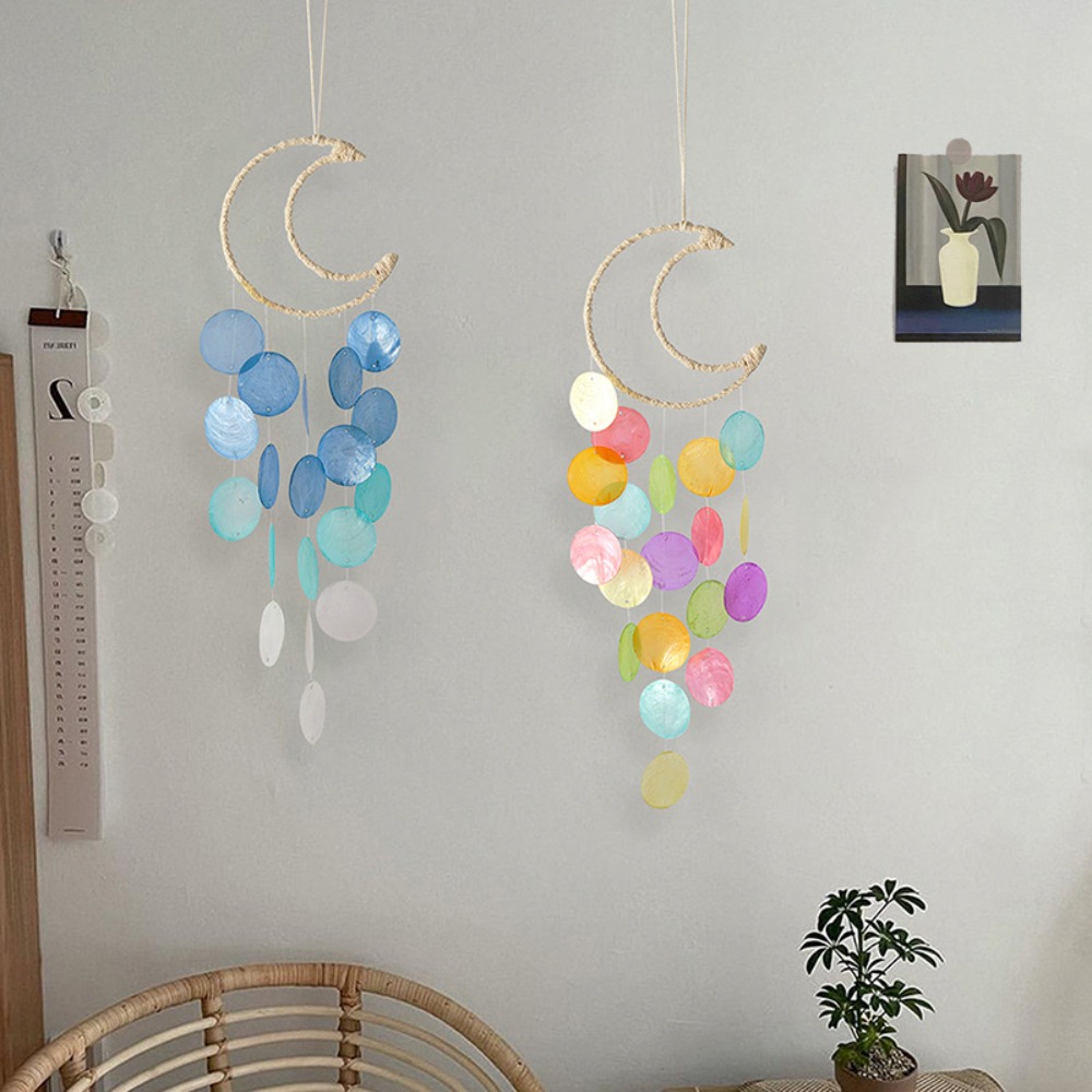 INS Kids Home Decor Natural Sh - Boho Wind Chimes ulasan dan harga