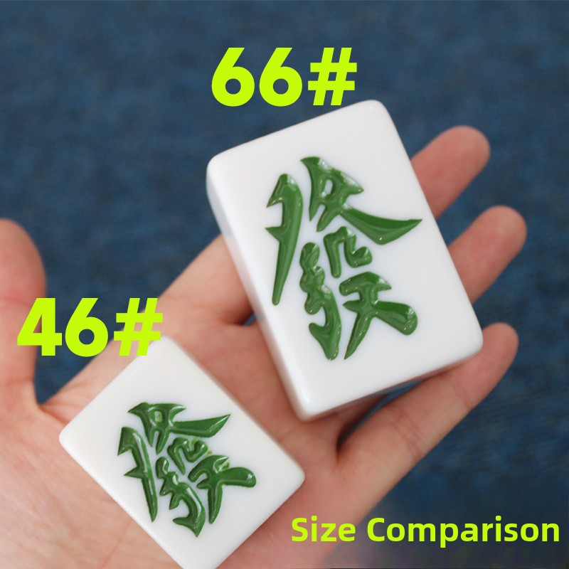 Large Single Mahjong Tile 66 D - Home Decor Exhibition ulasan dan harga
