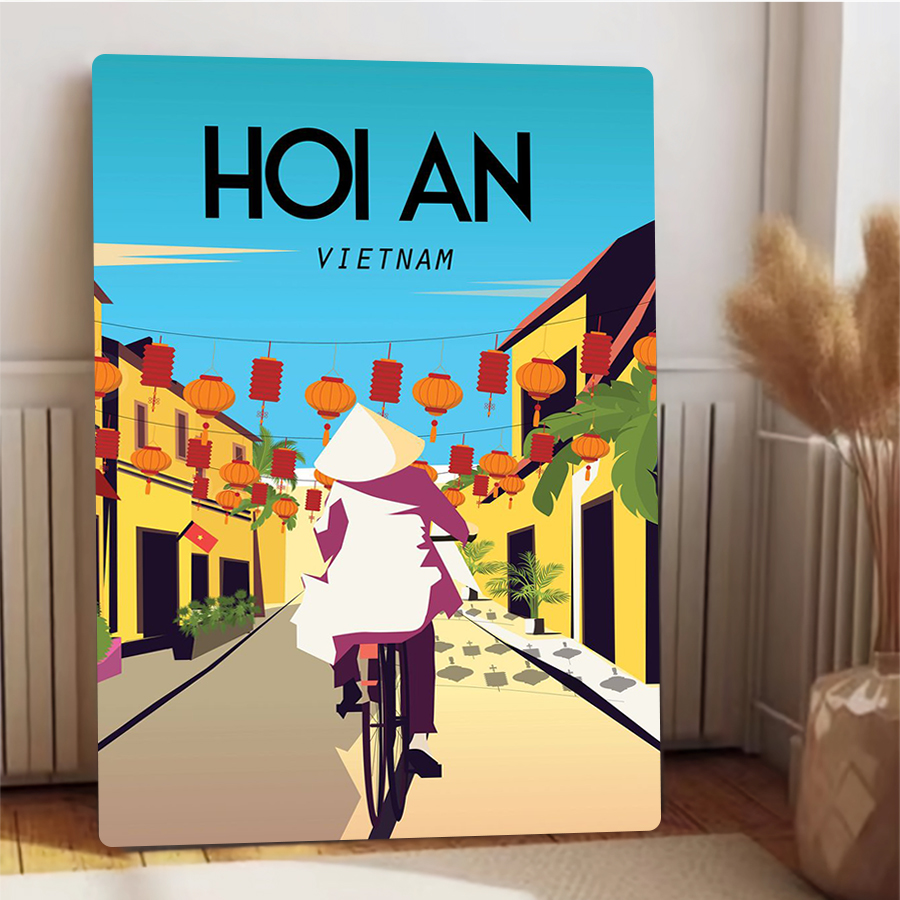 Hoi An Vietnam Vintage Metal W - Home Decor Vietnam ulasan dan harga