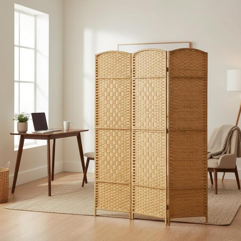 Folding Room Divider Screen 4  - Room Divider Screen ulasan dan harga