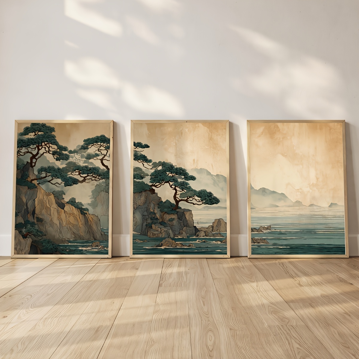 3pcs/set Japanese Cliff and Oc - Home Decor Japandi Style ulasan dan harga