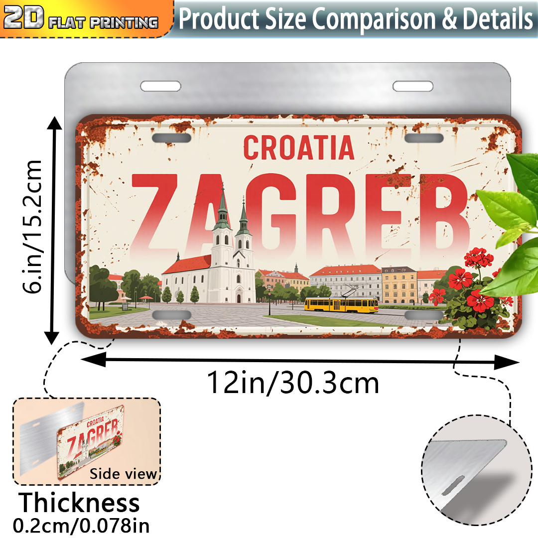 High Definition Metal Tin Sign - Home Decor Zagreb ulasan dan harga