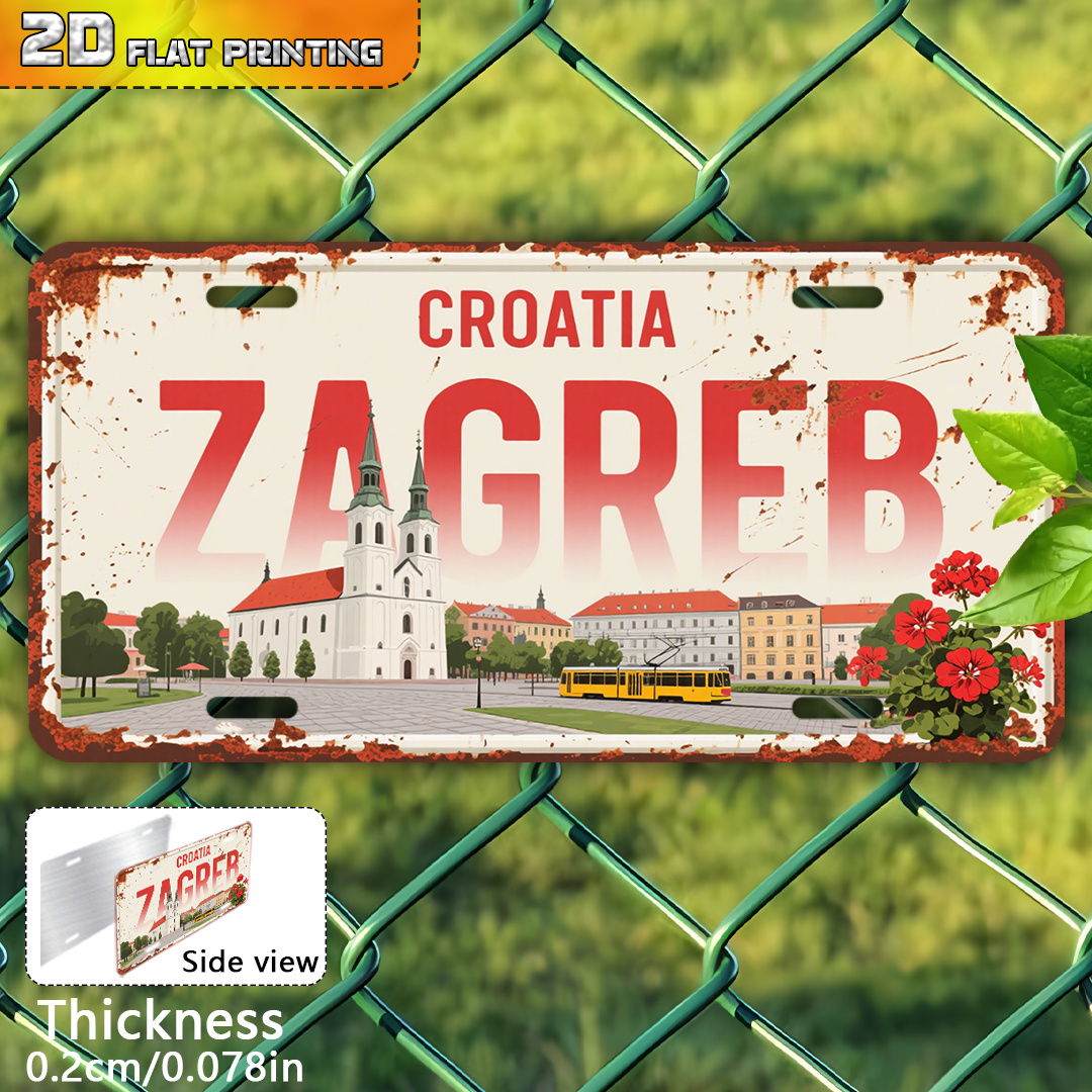High Definition Metal Tin Sign - Home Decor Zagreb ulasan dan harga