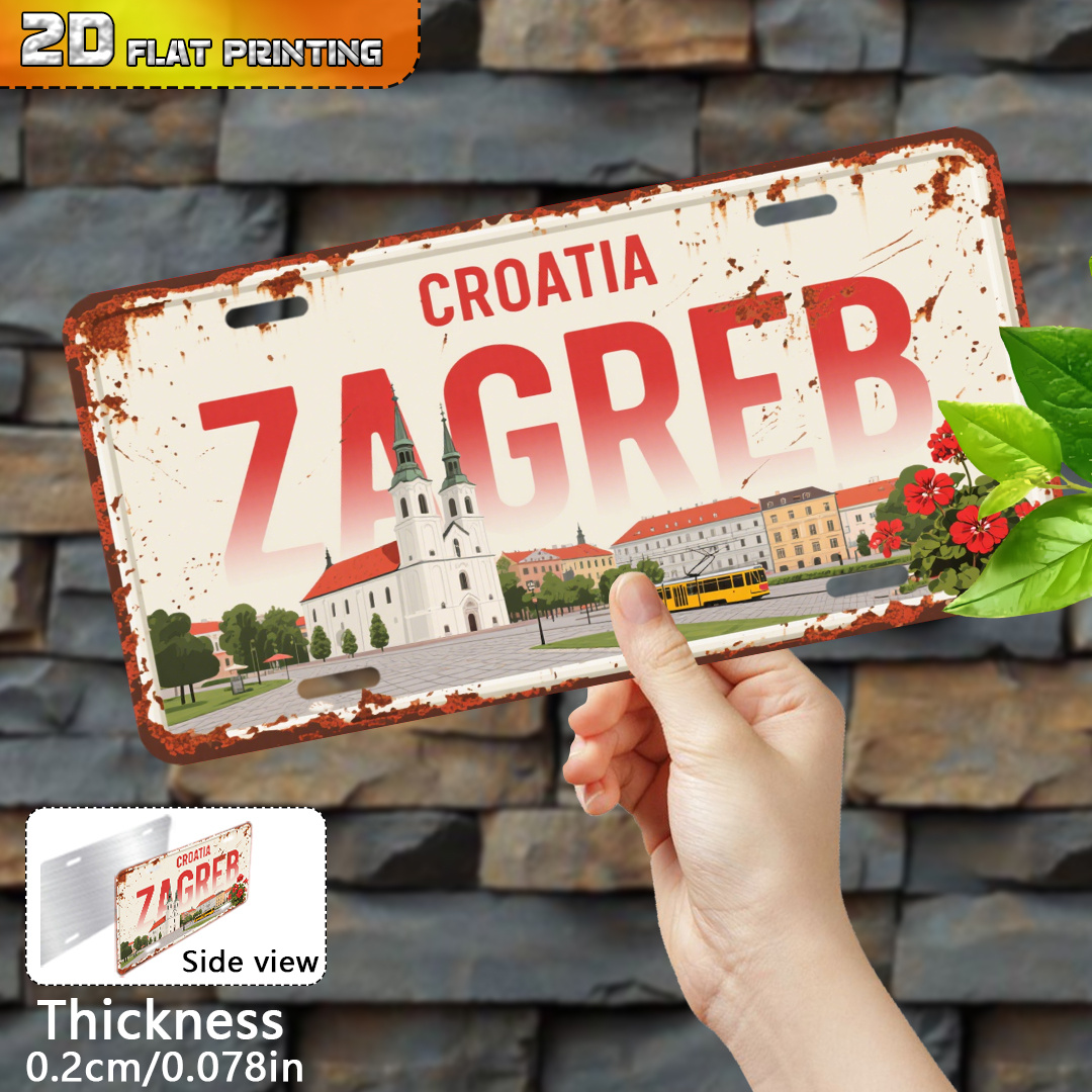 High Definition Metal Tin Sign - Home Decor Zagreb ulasan dan harga