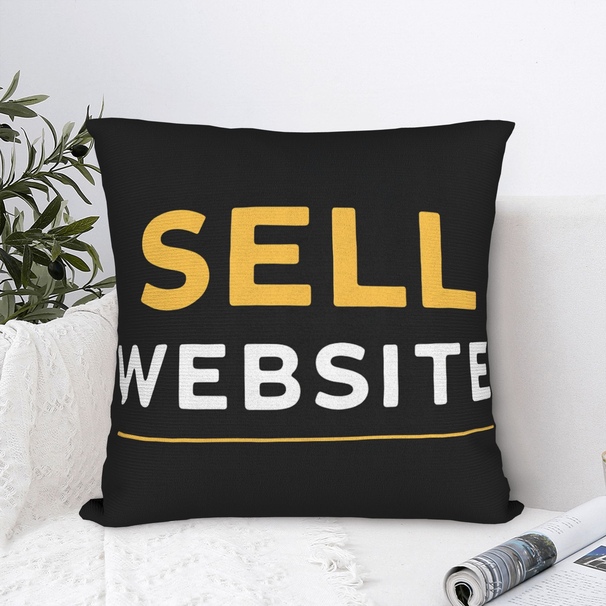 Pillow Case Website Sell Squar - Home Decor Website ulasan dan harga