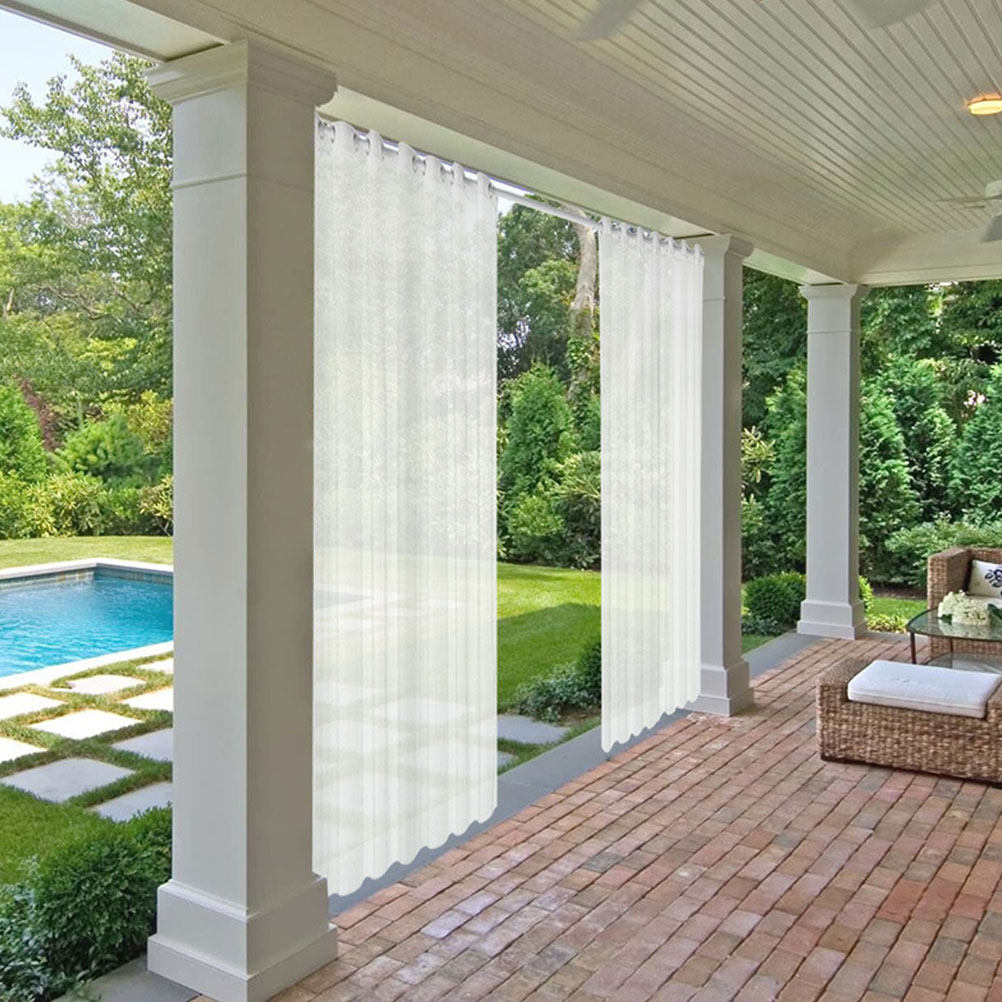White Sheer Curtain Outdoor Wi - Home Decor Curtain ulasan dan harga