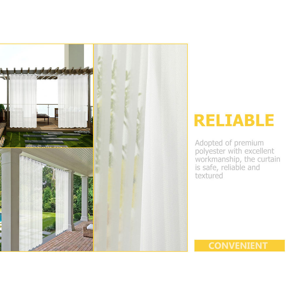 White Sheer Curtain Outdoor Wi - Home Decor Curtain ulasan dan harga
