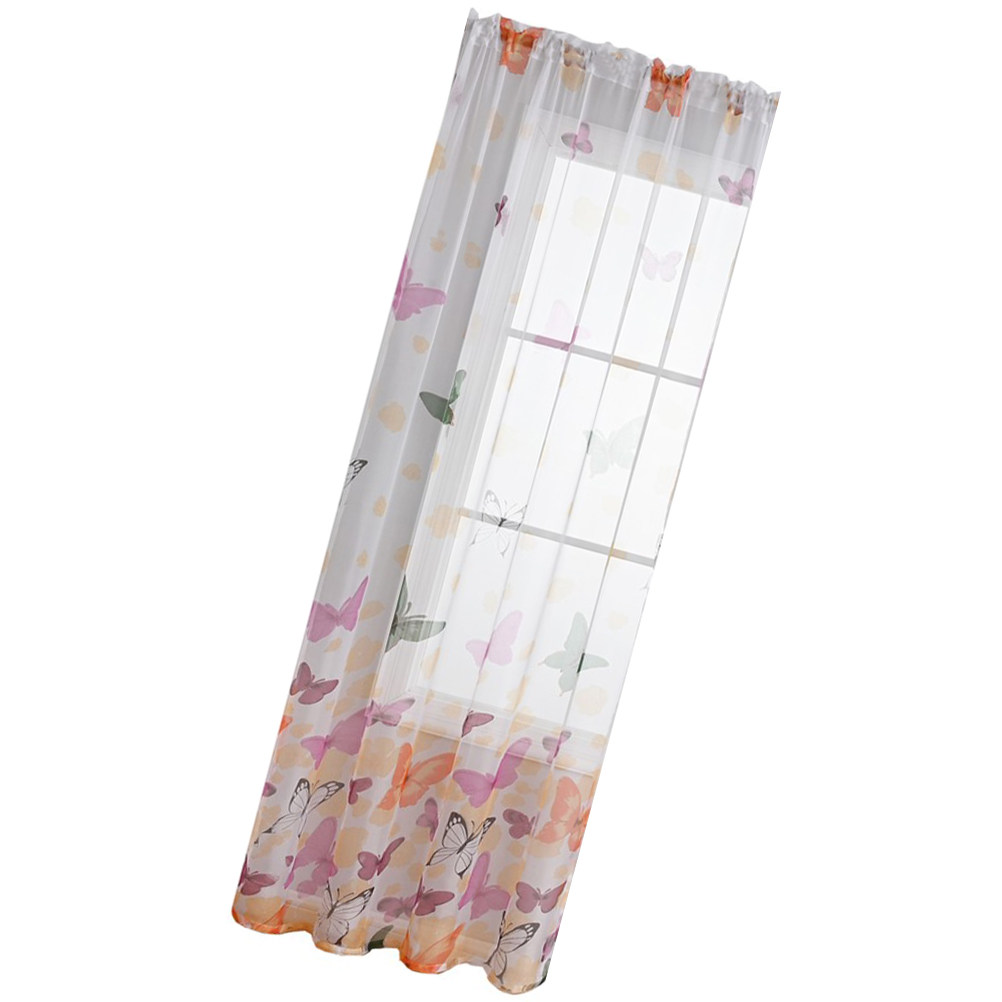 Sheer Curtain Panels Elegant H - Home Decor Curtain ulasan dan harga