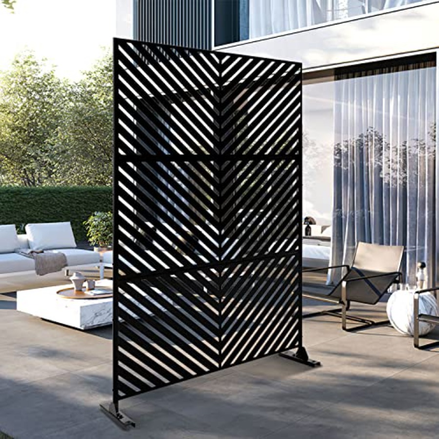 Metal Privacy Screen Outdoor 7 - H&M Home Decor ulasan dan harga