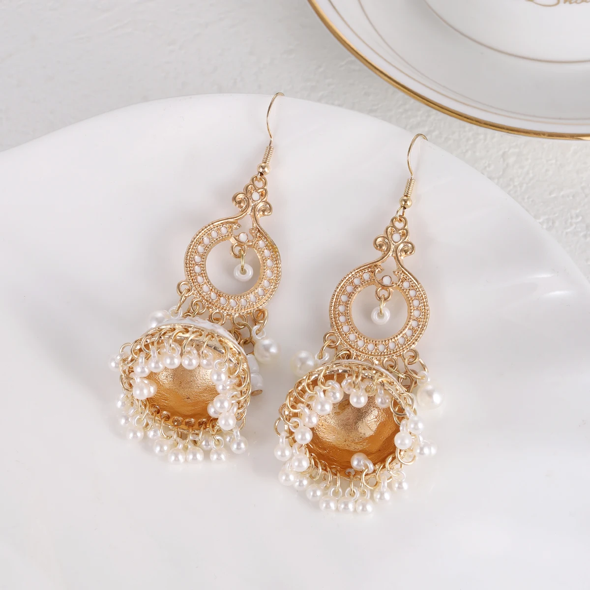 Boho White Enamel Indian Bell  - Boho Wind Chimes ulasan dan harga