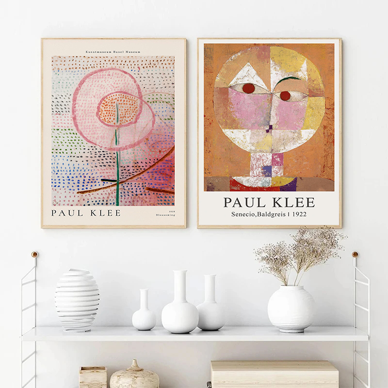 Modern Abstract Paul Klee Exhi - Home Decor Exhibition ulasan dan harga